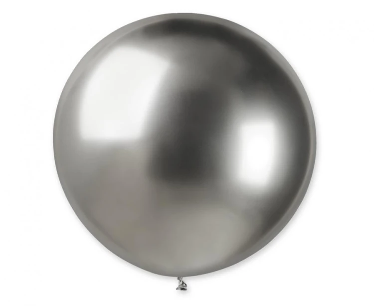 Balon GB30, kula shiny 0,80m - srebrna 89
