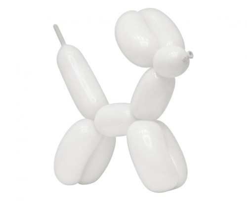 Balony D4 - Rurki włoskie białe 01/ 100 szt.