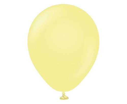 Balony 5" Macaron Yellow , 100 szt.