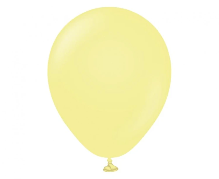 Balony 5" Macaron Yellow , 100 szt.