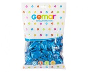 Balony GM90 metal 10" - niebieskie 36/ 100 szt.