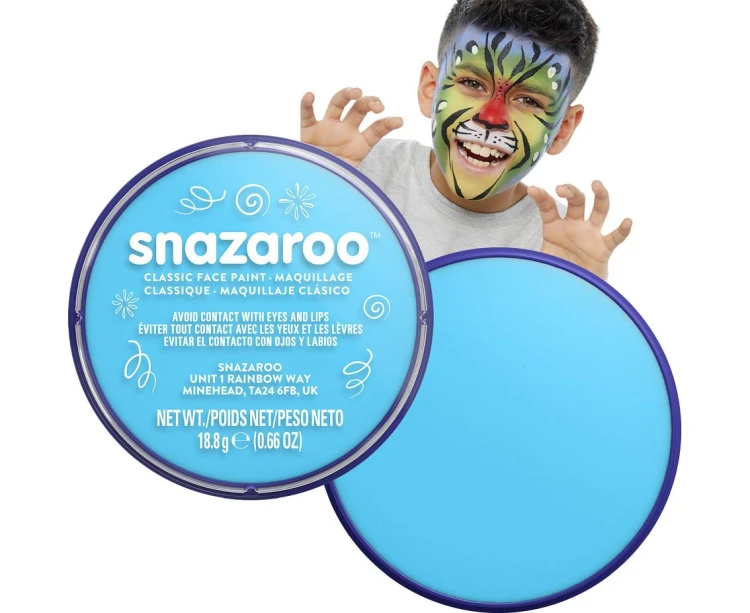 Farba do malowania twarzy Snazaroo 18ml - turkusowy barwnik