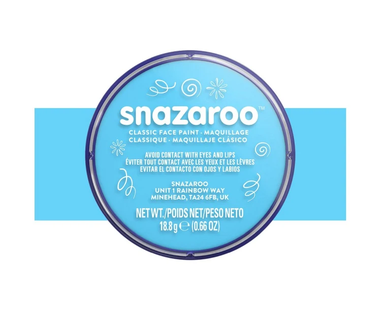 Farba do malowania twarzy Snazaroo 18ml - turkusowy barwnik