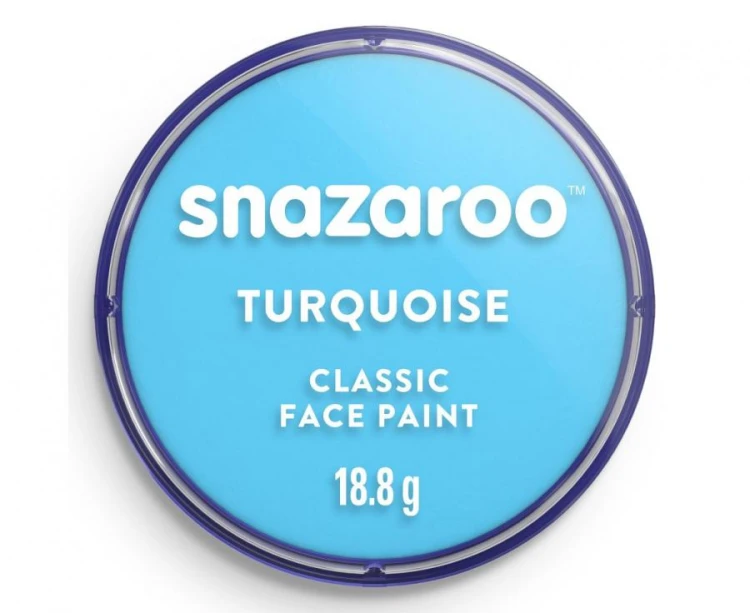 Farba do malowania twarzy Snazaroo 18ml - turkusowy barwnik