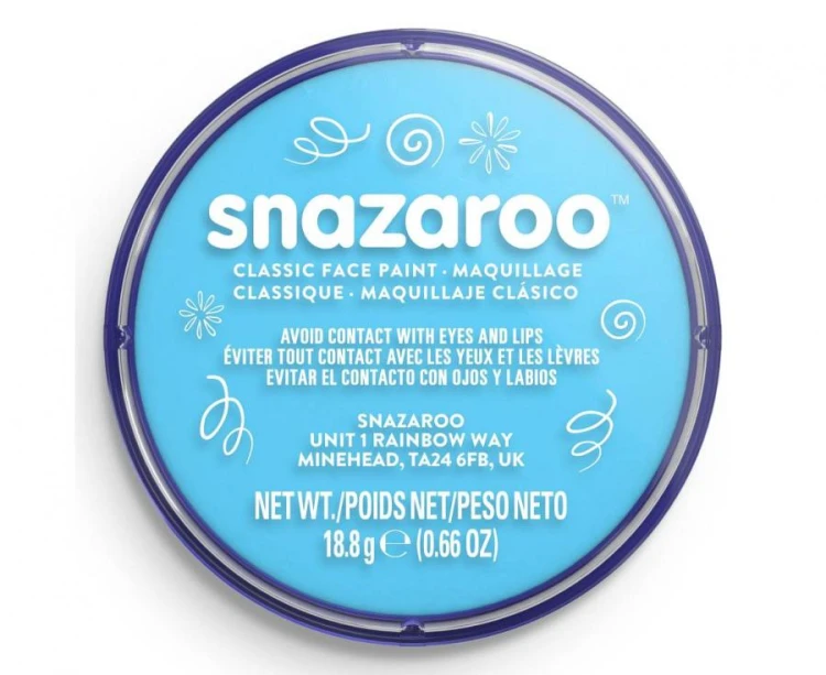 Farba do malowania twarzy Snazaroo 18ml - turkusowy barwnik