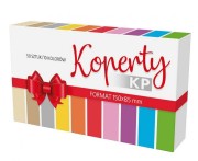 Koperty kolorowe na pieniądze KP 150x85 50 szt. Ogólne zest. 528 Kolor - Mix, Unicolour