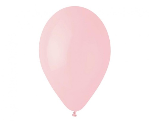 Balony Gemar 12", pastel pudrowy róż, 100szt.