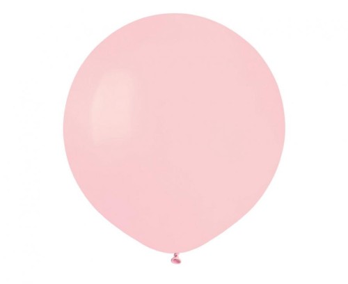 Balony Gemar 19", pastel pudrowy róż, 25szt.