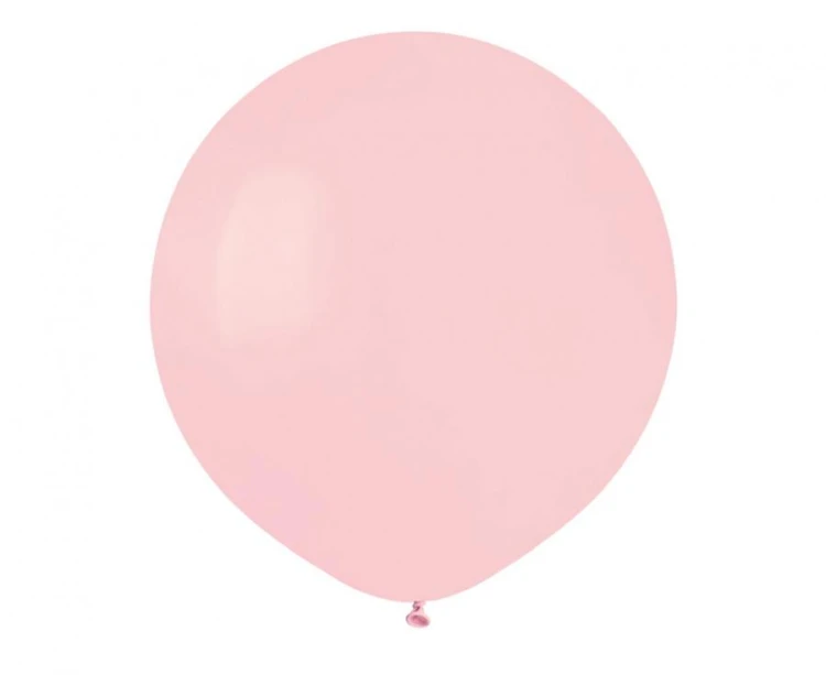Balony Gemar 19", pastel pudrowy róż, 25szt.