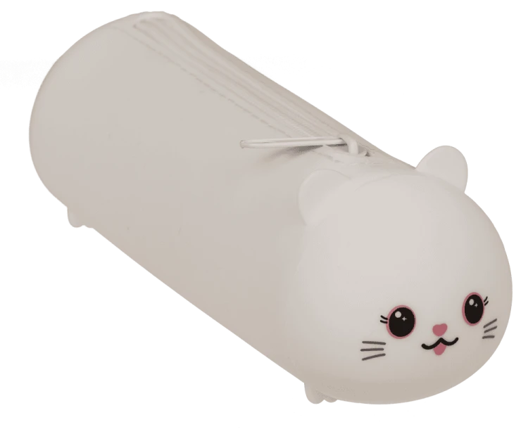 Silikonowy piórnik kotek - uroczy organizer tubka saszetka do szkoły  (4).png