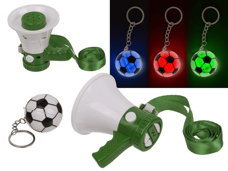 Mini megafon kibica z dźwiękiem - zabawka dla dzieci świecący brelok  (1).png