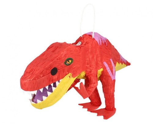 Piniata urodzinowa dinozaur T-Rex - piniata do rozbijania dla dzieci