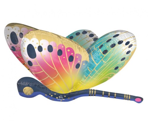 Balon foliowy UltraShape vibrant flutters dragonfly