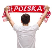 Szalik kibica Polska biało-czerwony - szal narodowy reprezentacji