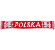 Szalik kibica Polska biało-czerwony - szal narodowy reprezentacji