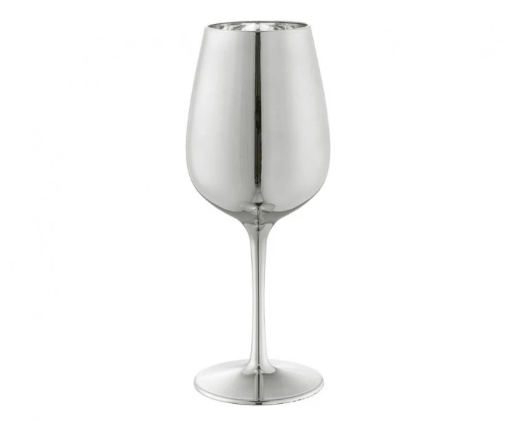 Srebrny kieliszek do szampana Glamour 450 ml - Kieliszek imprezowy Boland