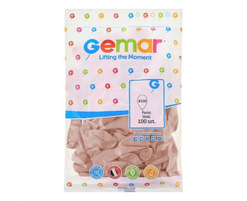 Balony G90 pastel 10" - Shell 100/ 100 szt.