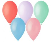 Balony G90 pastel 10" - mix Macaron/ 100 szt.