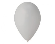 Balony G90 pastel 10" - szare 70/ 100 szt.
