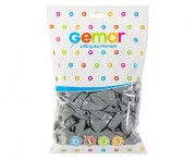 Balony G90 pastel 10" - szare 70/ 100 szt.