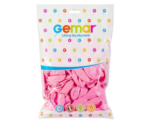 Balony G90 pastel 10" - jasnoróżowe 57/ 100 szt