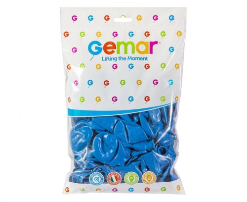 Balony G90 pastel 10" - niebieskie 10/ 100 szt.