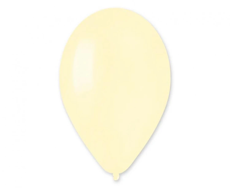 Balony G90 pastel 10" - Butter 103/ 100 szt.