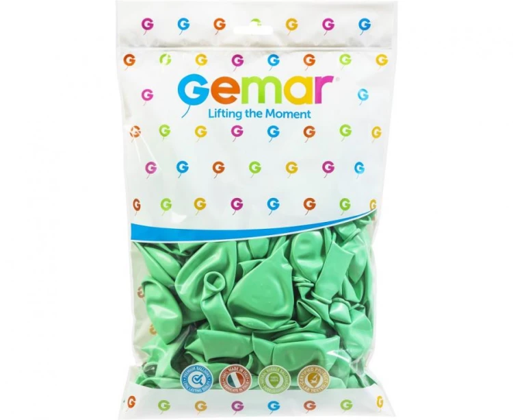 Balony G90 pastel 10" - zielone miętowe 77/ 100 szt. (macaron)