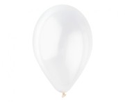 Balony G90 pastel 10" - transparentne 00/ 100 szt.