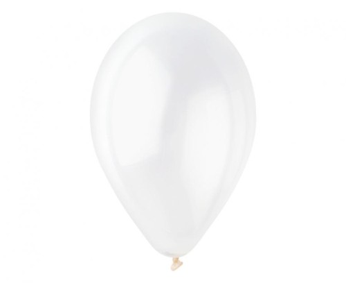 Balony G90 pastel 10" - transparentne 00/ 100 szt.