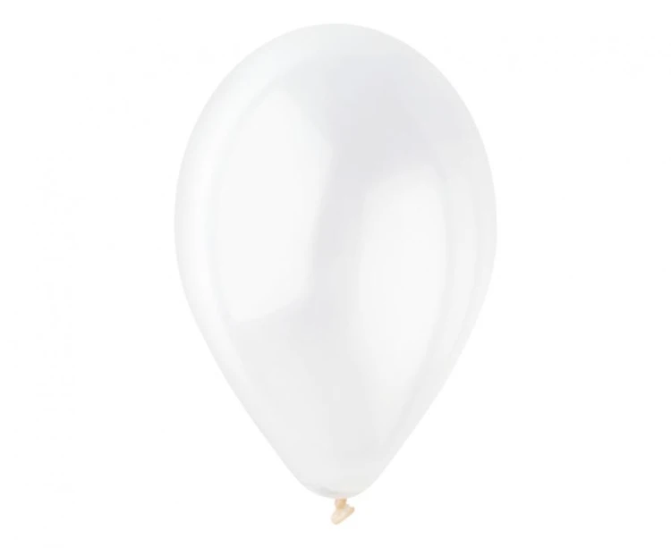 Balony G90 pastel 10" - transparentne 00/ 100 szt.
