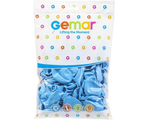 Balony G90 pastel 10" - niebieskie delikatne 72/ 100 szt. (macaron)
