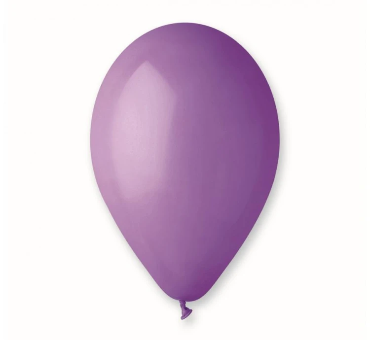 Balony G90 pastel 10" - lawendowe 49/ 100 szt.