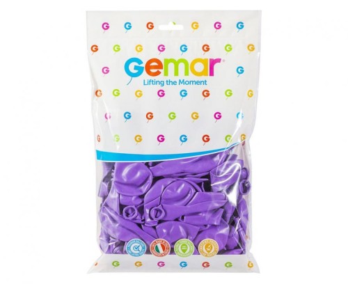 Balony G90 pastel 10" - lawendowe 49/ 100 szt.
