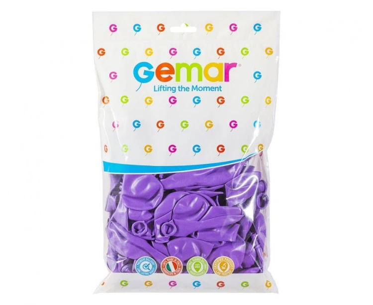 Balony G90 pastel 10" - lawendowe 49/ 100 szt.