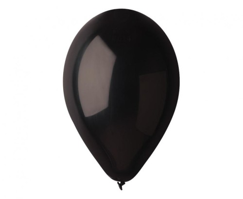 Balony G90 pastel 10" - czarny 14/ 100 szt.