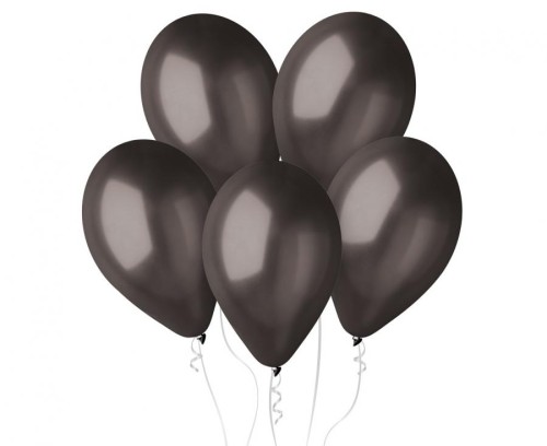 Balony GM120 metal 13" - czarne 65 / 50 szt.