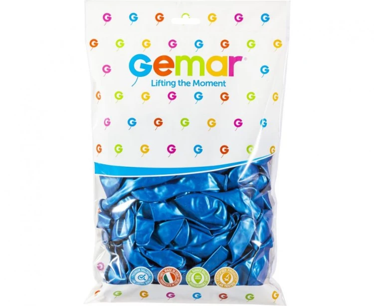 Balony GM120 metal 13" - granatowe 54/ 50 szt.