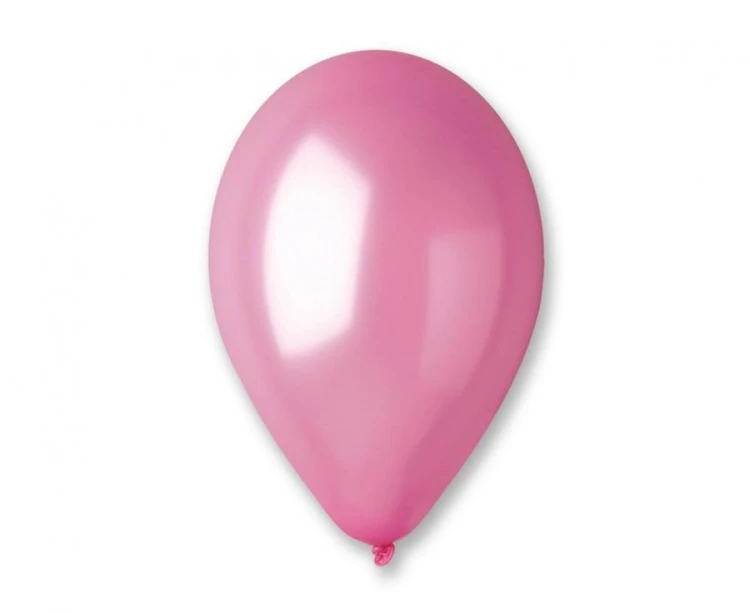 Balony GM120 metal 13" - różowe 33 / 50 szt.