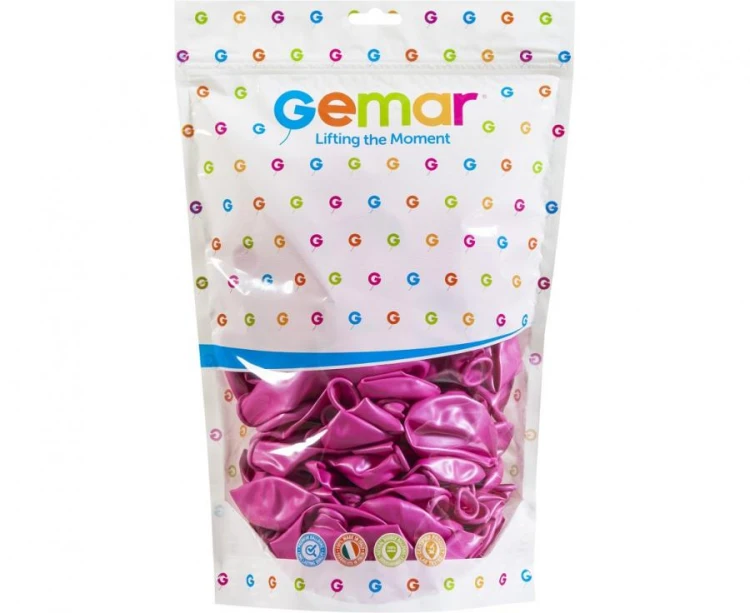 Balony GM120 metal 13" - różowe 33 / 50 szt.