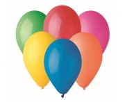 Balony A80 pastel 9" - różnokolorowe 80/ 100 szt.