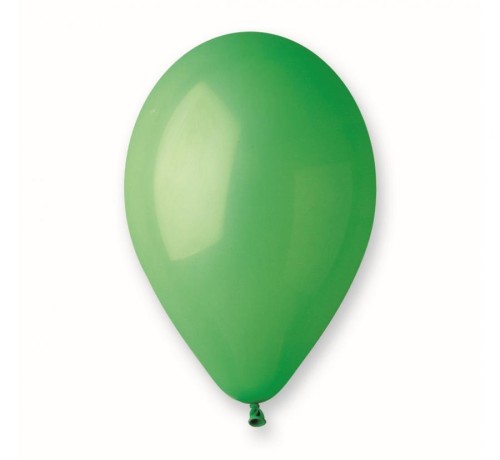 Balony A80 pastel 9" - zielone 12/ 100 szt.