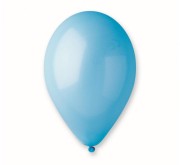 Balony A80 pastel 9" - błękitne 09/ 100 szt.