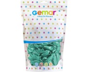 Balony Gemar 13", pastel miętowe Tiffany, 50szt.