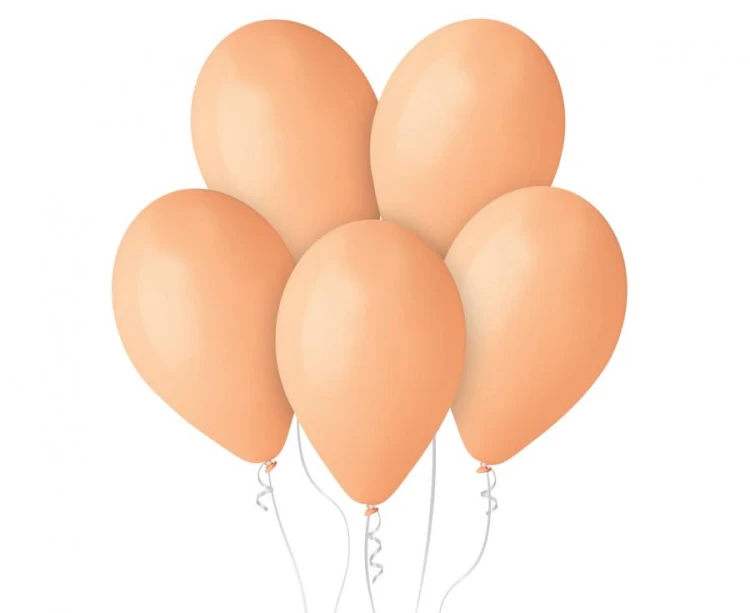 Balony G120 pastel 13" - łososiowe 60/ 50 szt.