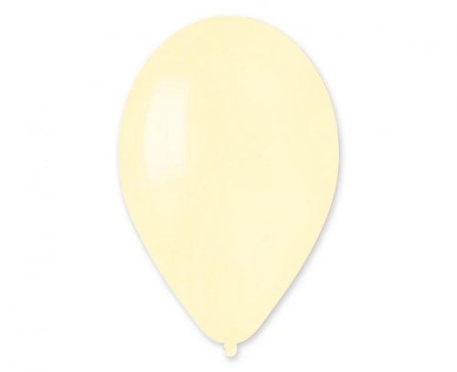 Balony G120 pastel 13" - Butter 103/ 50 szt.