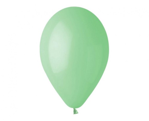 Balony G120 pastel 13" - zielone miętowe 77/ 50 szt. (macaron)