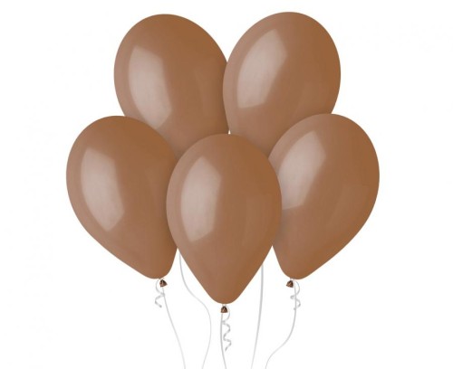 Balony G120 pastel 13" - kawowe 76/ 50 szt.