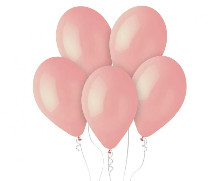 Balony G120 pastel 13" - różowe delikatne 73/ 50 szt. (macaron)
