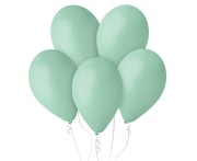 Balony G120 pastel 13" - turkusowo-zielone 50/ 50 szt. (macaron)